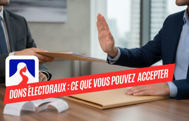 Dons électoraux : ce que vous pouvez — ou non — accepter