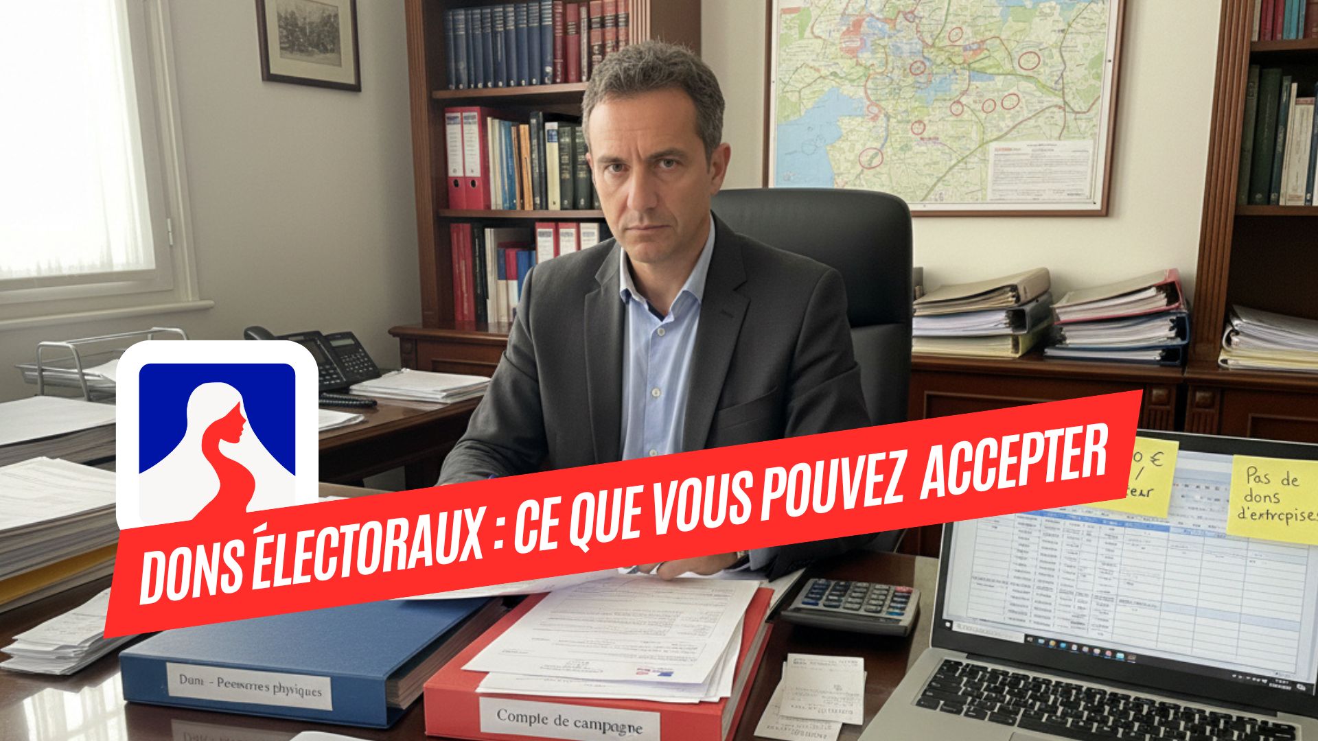 Dons électoraux : ce que vous pouvez (ou non) accepter en campagne municipale 2026